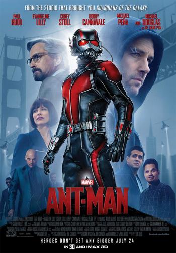 Paul Rudd as Ant-Man