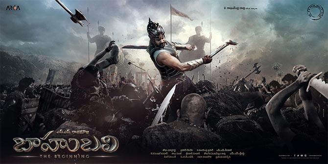 The Bahubali poster