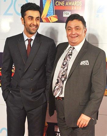 Ranbir and Rishi Kapoor