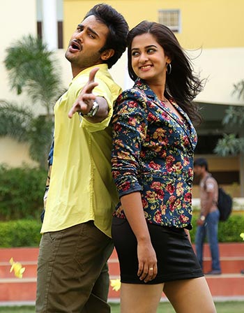 Sudheer Babu, Nanditha Raj in Krishnamma Kalippindi Iddarini