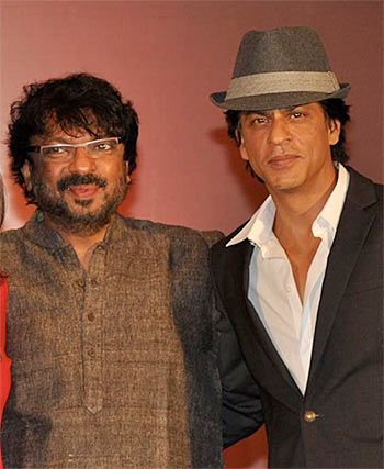 Sanjay Leela Bhansali and Shah Rukh Khan