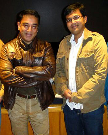 Kamal Haasan and Kunal Rajan