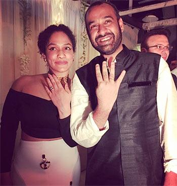 Masaba Gupta and Madhu Mantena