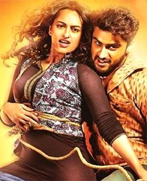 Sonakshi Sinha and Arjun Kapoor in Tevar