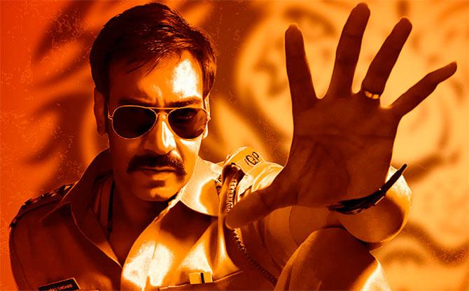 Movie poster of Singham