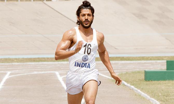 Farhan Akhtar in Bhaag Milkha Bhaag