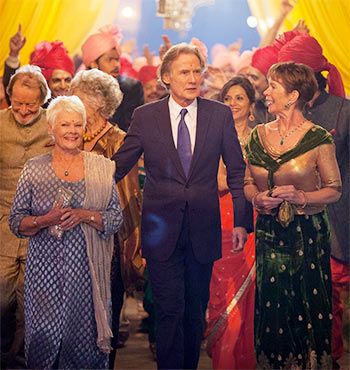 A scene from The Second Marigold Hotel
