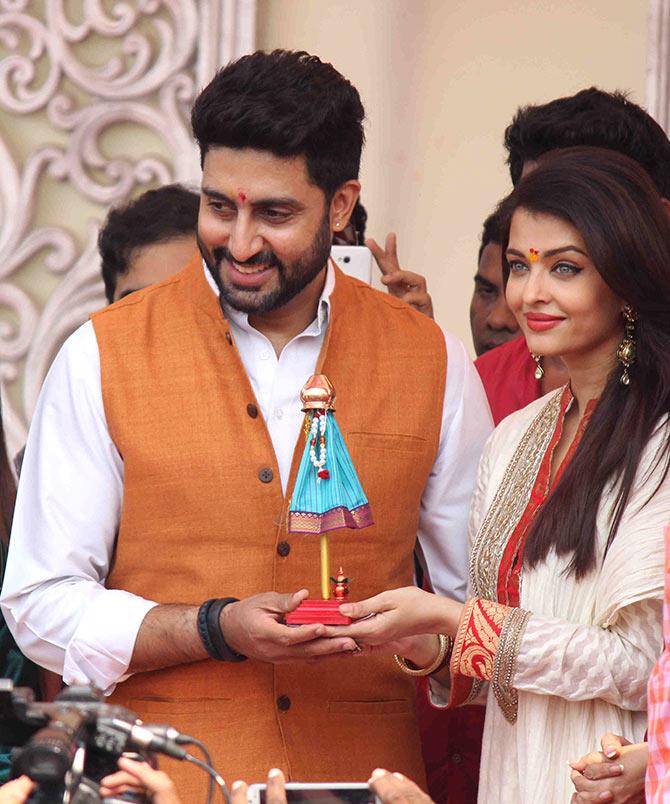 Aishwarya Rai Bachchan and Abhishek Bachchan