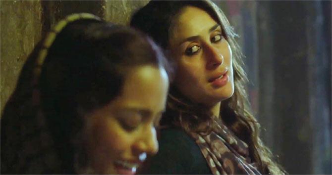 Shahana Goswami and Kareena Kapoor in Heroine