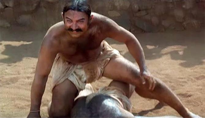 Aamir Khan in Mangal Pandey