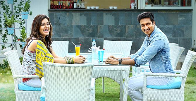 Raashi Khanna and Gopichand in Jil