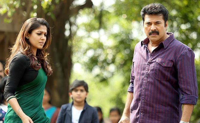 Mammootty and Nayantara in Bhaskar the Rascal