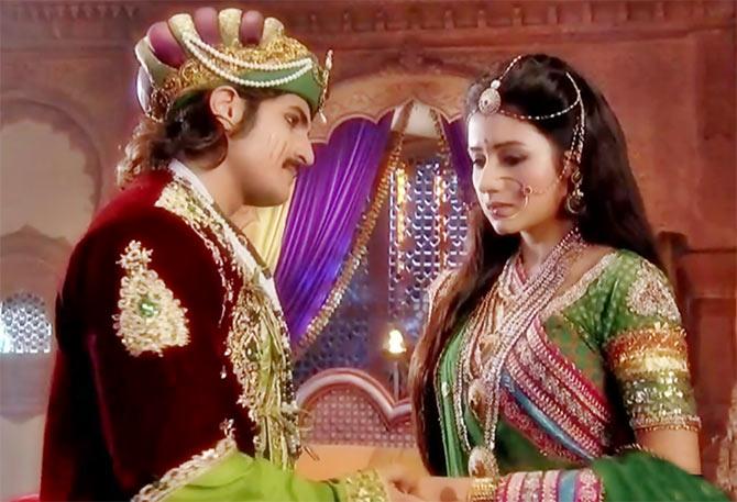 A scene from Jodha Akbar