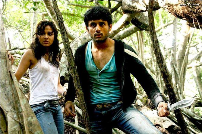 Priyanka Kothari and Nithin in Agyaat