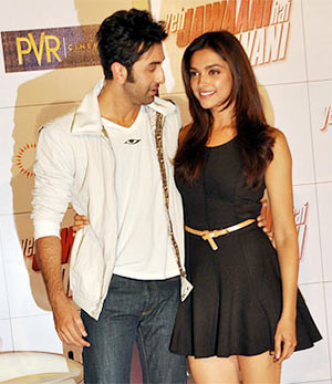 Deepika and Ranbir Kapoor