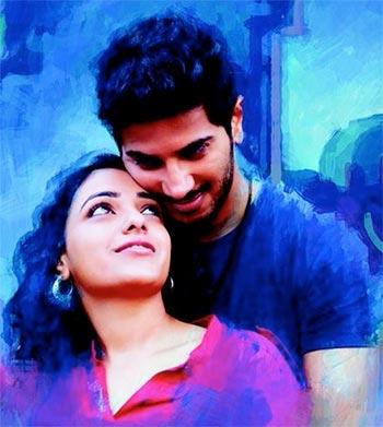 Dulquer Salmaan and Nithya Menen in O Kadhal Kanmani