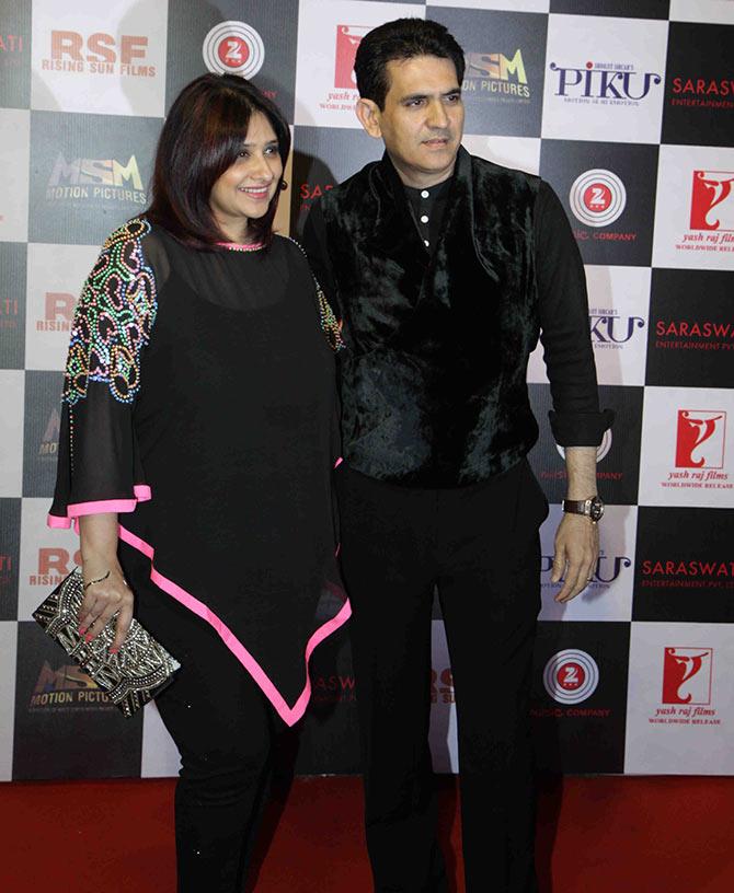 Omung Kumar and wife Vanita