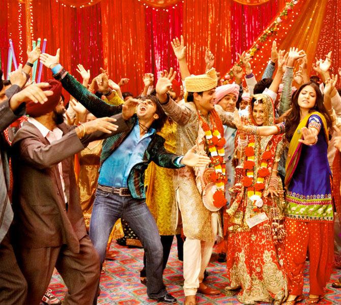 A scene from Band Baaja Baaraat