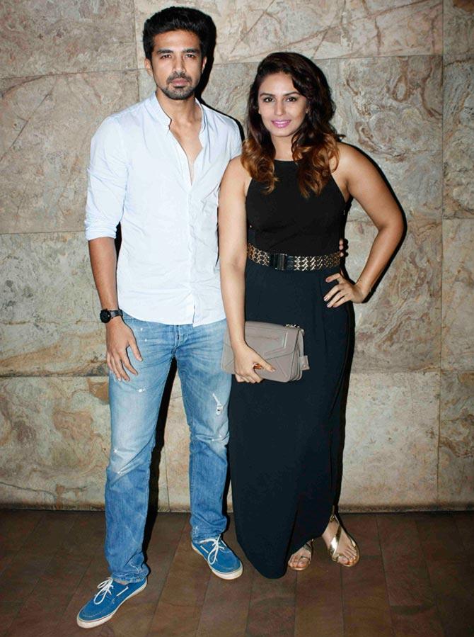 Salim Saqib and Huma Qureshi