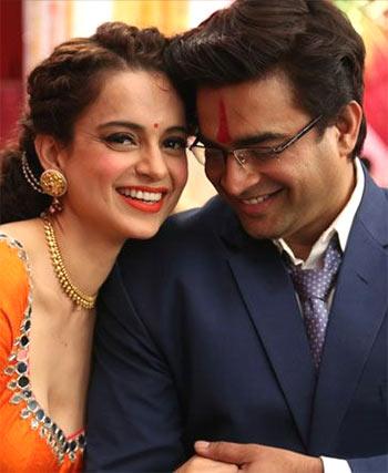 Kangana Ranaut and R Madhavan in Tanu Weds Manu Returns