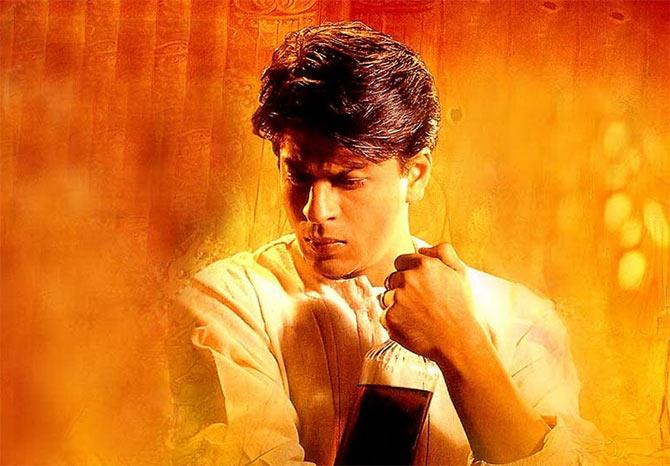 Shah Rukh Khan in Devdas