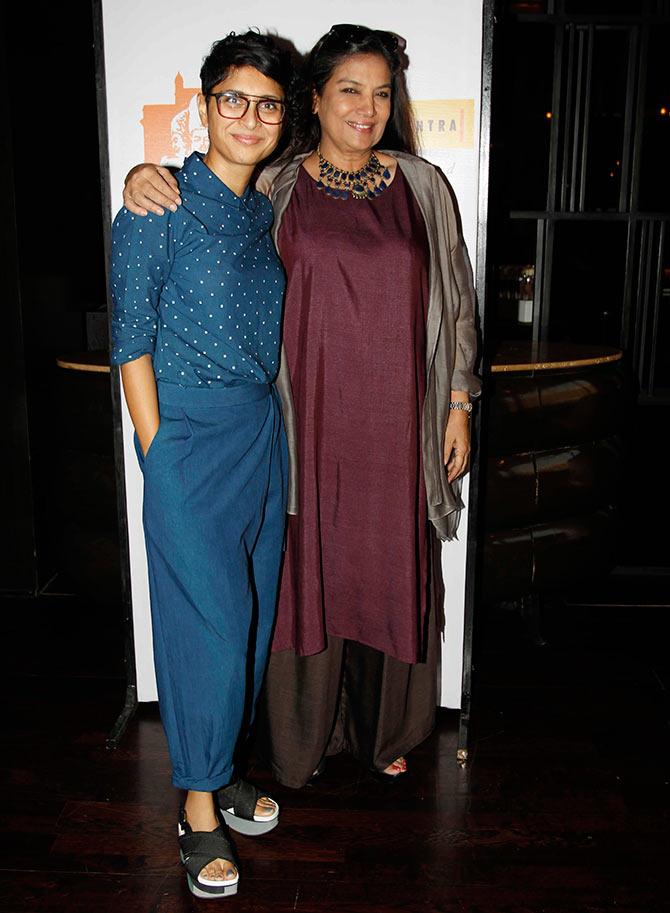 Kiran Rao and Shabana Azmi