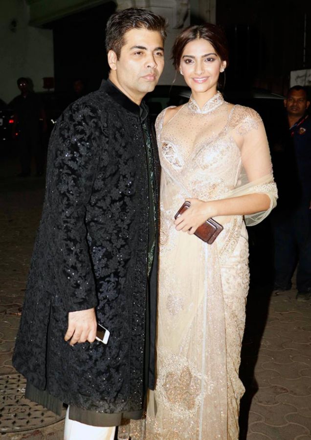 Karan Johar and Sonam Kapoor