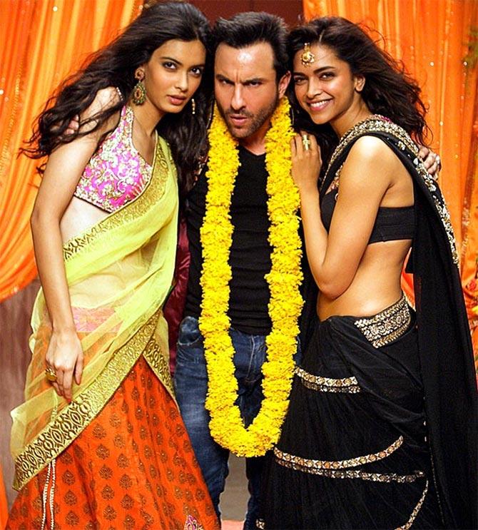 Diana Penty, Saif Ali Khan and Deepika Padukone