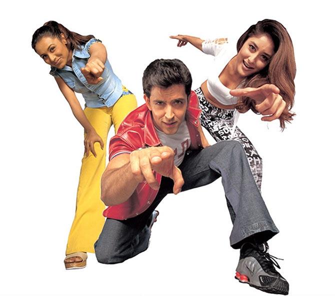 Rani Mukerji, Hrithik Roshan, Kareena Kapoor