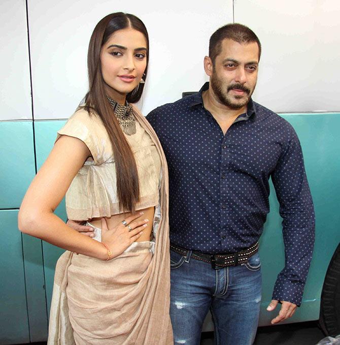 Salman: For the first time, my sister complimented me - Rediff.com movies