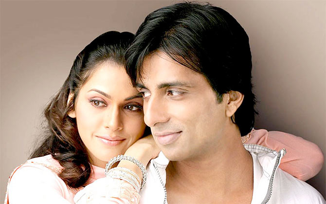 Esha Koppikar and Sonu Sood