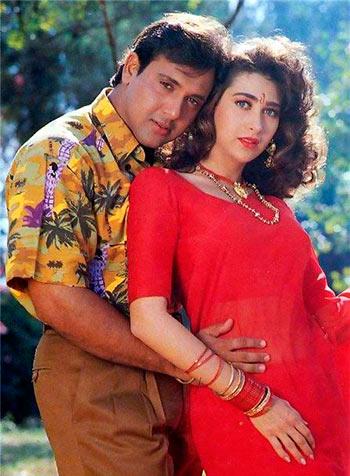 Govinda and Karisma Kapoor in Coolie No 1