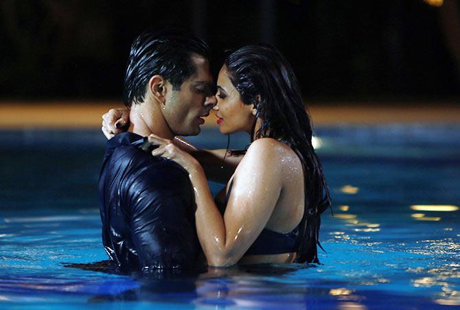 Daisy Shah and Karan Singh Grover