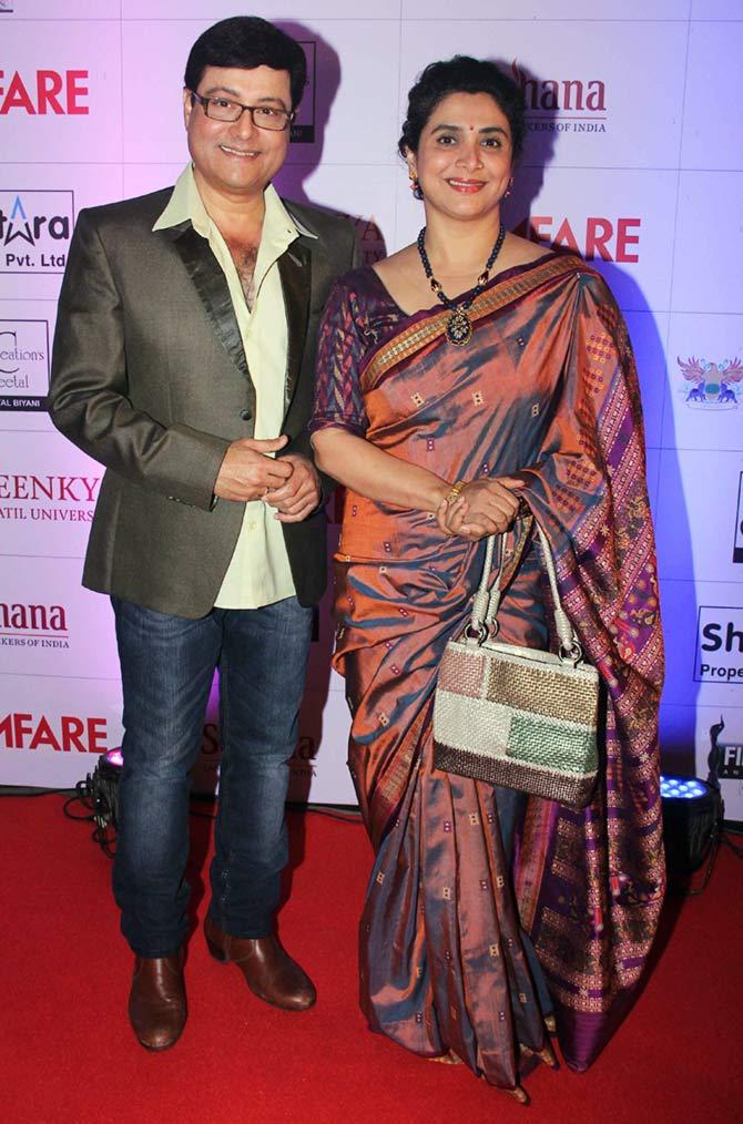 Sachin and Supriya Pilgaonkar