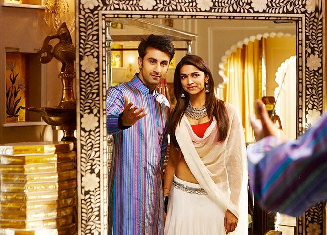 Ranbir Kapoor and Deepika Padukone