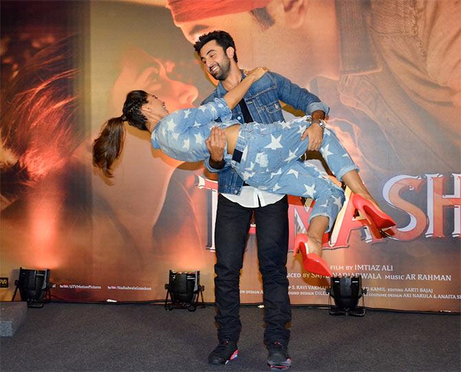 Deepika Padukone and Ranbir Kapoor