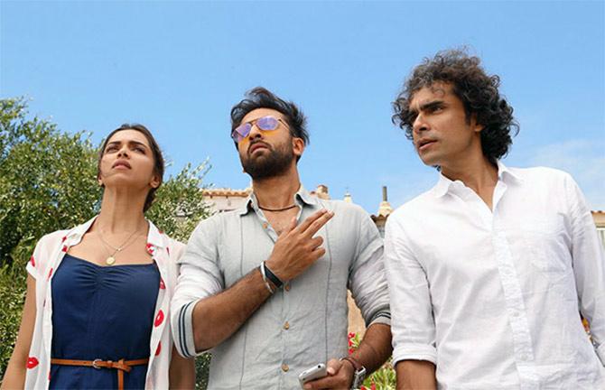 Deepika Padukone, Ranbir Kapoor and Imtiaz Ali