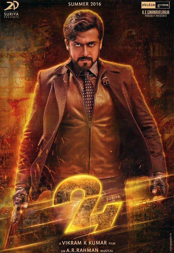 Suriya 24 poster