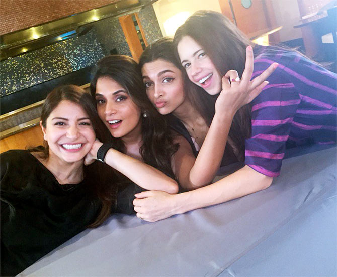 Anushka Sharma, Richa Chadda, Deepika Padukone, Kalki Koechlin