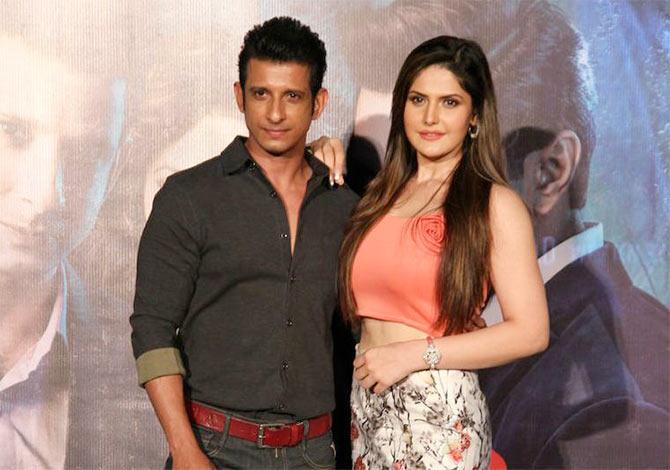 Sharman Joshi and Zarine Khan