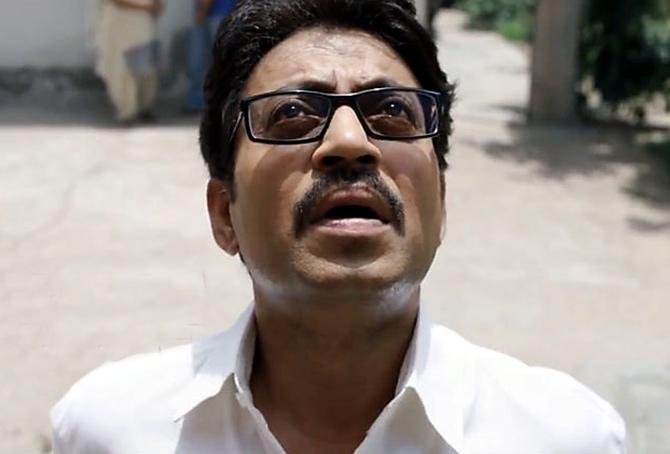 Irrfan, the scene-stealer in Talvar.