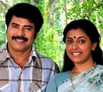 Mammootty and Jewel Mary in Pathemaari