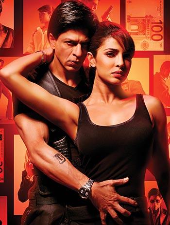 Shah Rukh Khan and Priyanka Chopra in Don 2