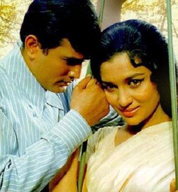 Rajesh Khanna and Asha Parekh in Kati Patang