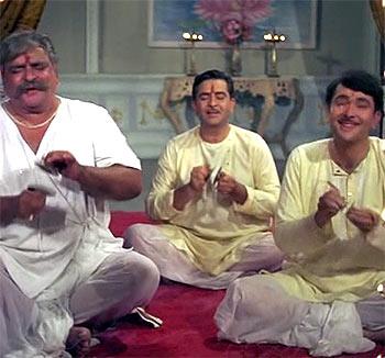 Prithviraj, Raj and Randhir Kapoor