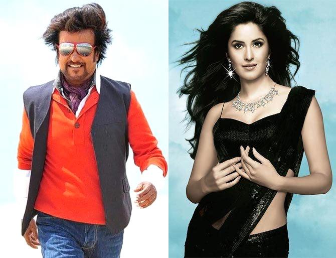 Rajnikanth and Katrina Kaif