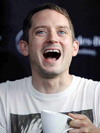 Elijah wood in India