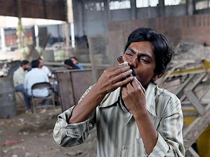 Nawazuddin Siddiqui in Gangs of Wasseypur.