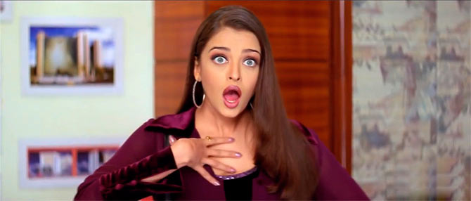 9 times when Aishwarya rolled her eyes at us! - Rediff.com