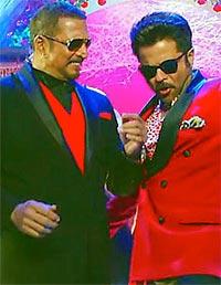 Nana Patekar and Anil Kapoor in Welcome Back